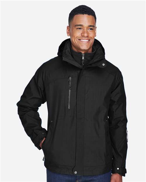 North End Men's Caprice 3-in-1 Jacket with Soft Shell Liner