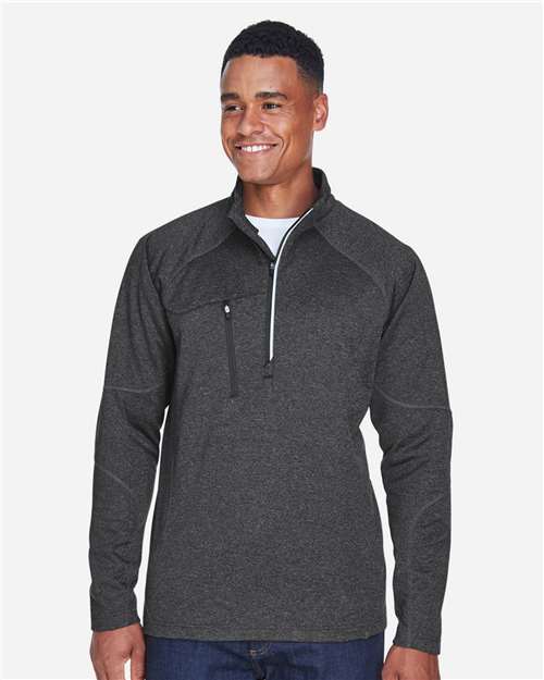 North End Men's Catalyst Performance Fleece Quarter-Zip Pullover