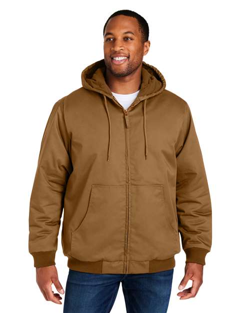 Harriton Unisex ClimaBloc® Heavyweight Hooded Full-Zip Jacket