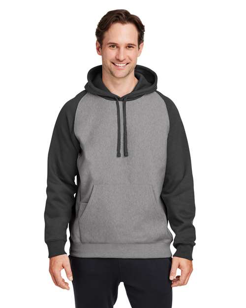 Team 365 Unisex Zone HydroSport™ Heavyweight Colorblock Hooded Sweatshirt
