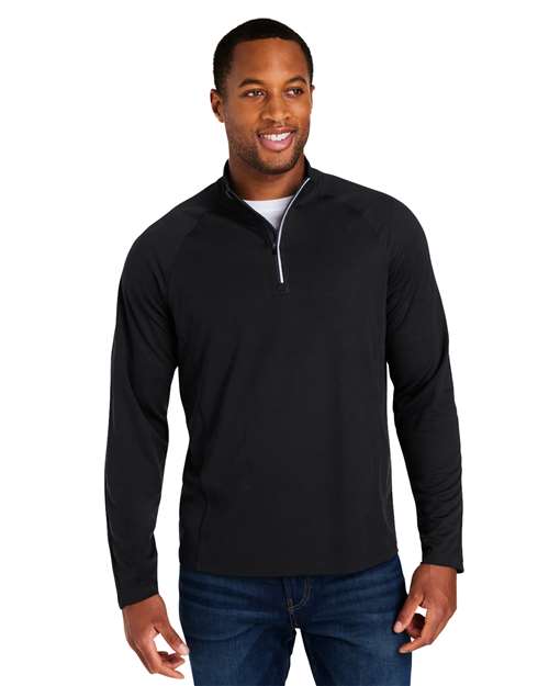CORE365 Men's Origin Performance Pique Quarter-Zip Pullover