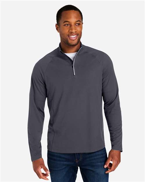 CORE365 Men's Origin Performance Pique Quarter-Zip Pullover