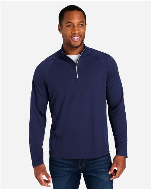 CORE365 Men's Origin Performance Pique Quarter-Zip Pullover
