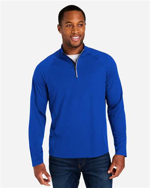 CORE365 Men's Origin Performance Pique Quarter-Zip Pullover