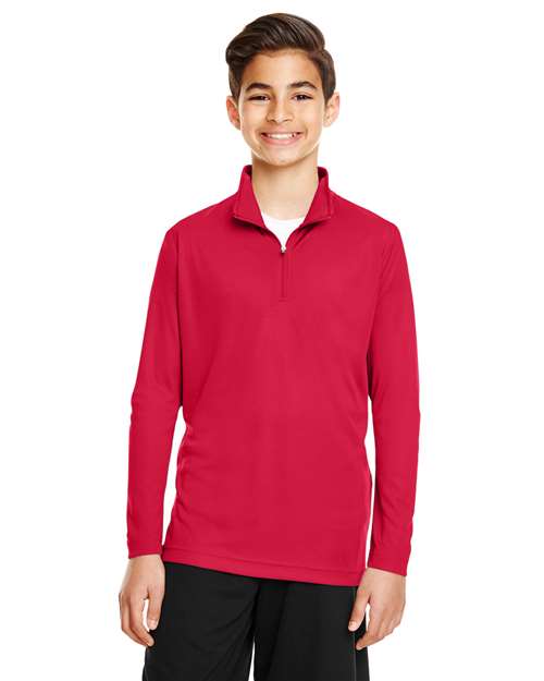 Team 365 Youth Zone Performance Quarter-Zip Pullover
