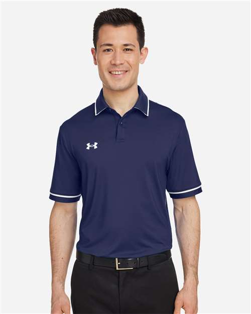 Under Armour Men's Tipped Teams Performance Polo