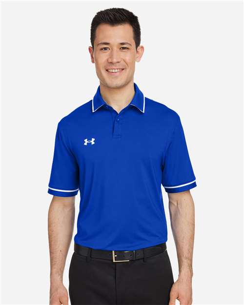 Under Armour Men's Tipped Teams Performance Polo