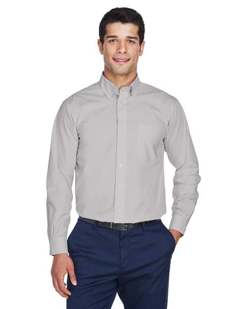Devon & Jones Men's Crown Collection® Broadcloth Woven Dress Shirt