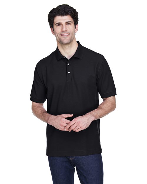 Devon & Jones Men's Pima Piqué Polo