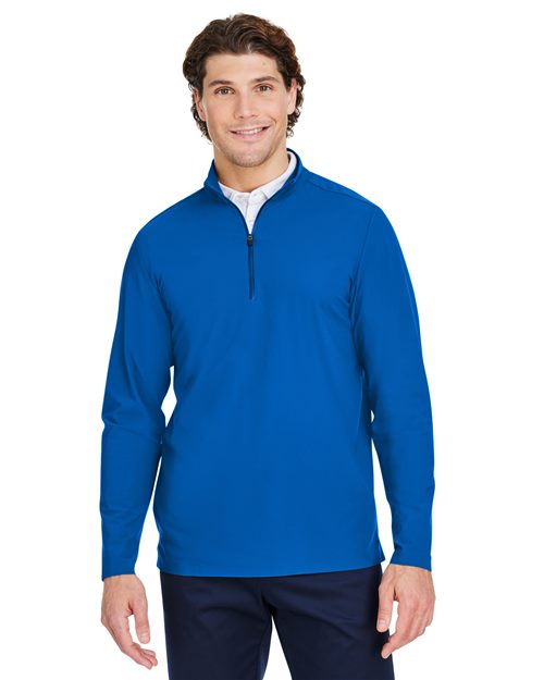 Devon & Jones Men's CrownLux Performance® Windsor Welded Quarter-Zip Pullover