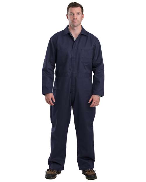 Berne Apparel Twill Unlined Coverall - Navy_46