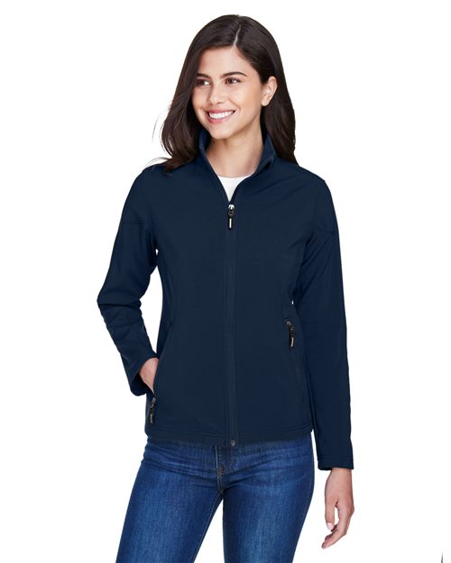 CORE365 Women's Cruise Two-Layer Fleece Bonded Soft Shell Jacket