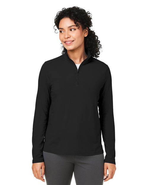 Devon & Jones Women's Raleigh Stretch Quarter-Zip Pullover