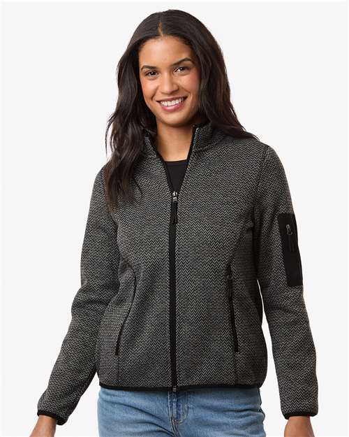 North End Women's Jasper Full-Zip Fleece Jacket
