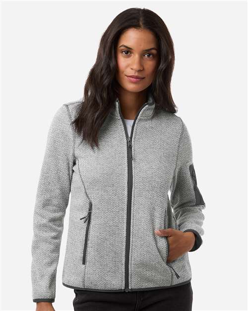 North End Women's Jasper Full-Zip Fleece Jacket