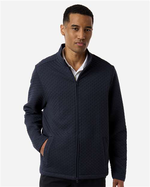 Devon & Jones Men's Berkley Textured Full-Zip Jacket