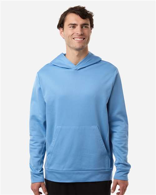 Team 365 Unisex Squad Hooded Tech Fleece Pullover