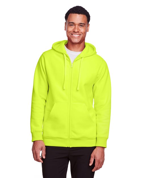 Team 365 Unisex Zone HydroSport™ Heavyweight Full-Zip Hooded Sweatshirt