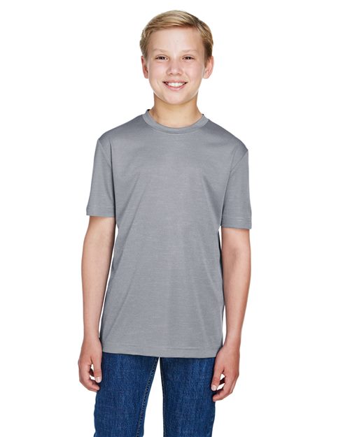 Team 365 Youth Sonic Heather Performance T-Shirt