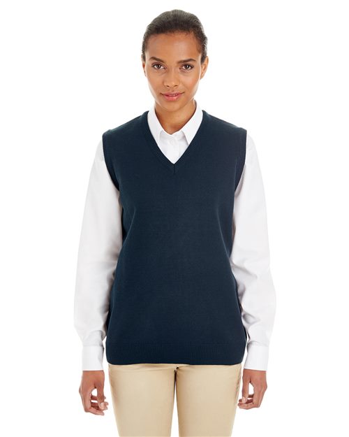 Harriton Women's Pilbloc™ V-Neck Sweater Vest