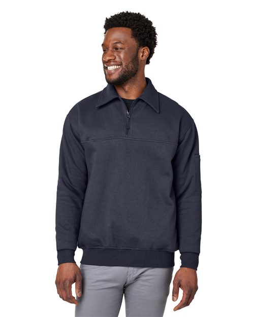 Harriton Unisex ClimaBloc™ Heavyweight Tactical Quarter-Zip Pullover