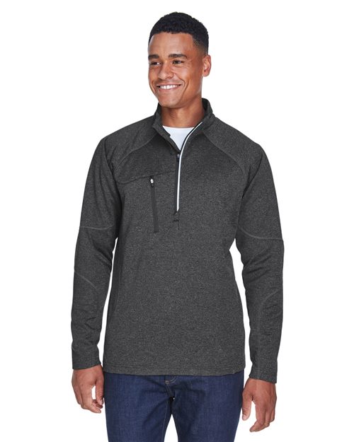North End Men's Catalyst Performance Fleece Quarter-Zip Pullover