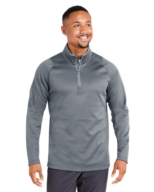 Puma Golf Men's Waffle Fleece Quarter-Zip Pullover