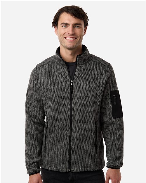 North End Men's Jasper Full-Zip Fleece Jacket