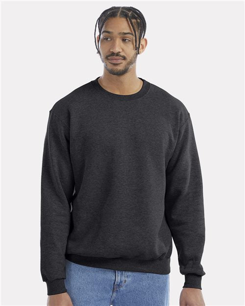 Champion Unisex Powerblend® Crewneck Sweatshirt - Black