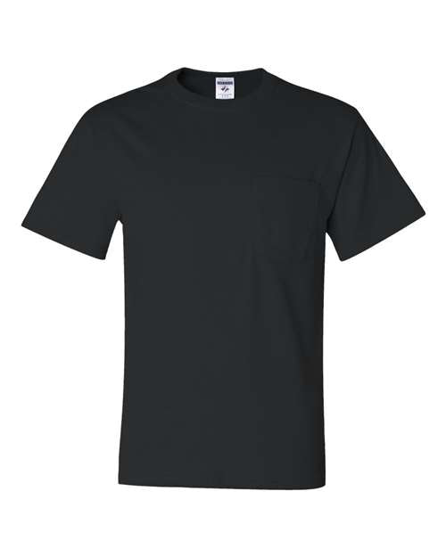 JERZEES Unisex Dri-Power® 50/50 Pocket T-Shirt