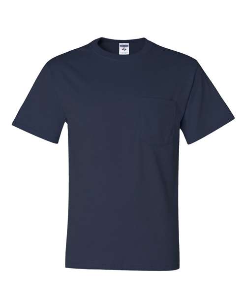 JERZEES Unisex Dri-Power® 50/50 Pocket T-Shirt