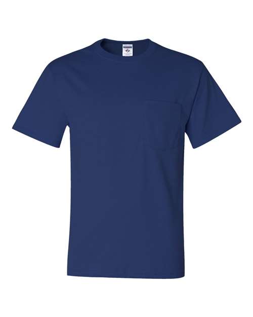 JERZEES Unisex Dri-Power® 50/50 Pocket T-Shirt