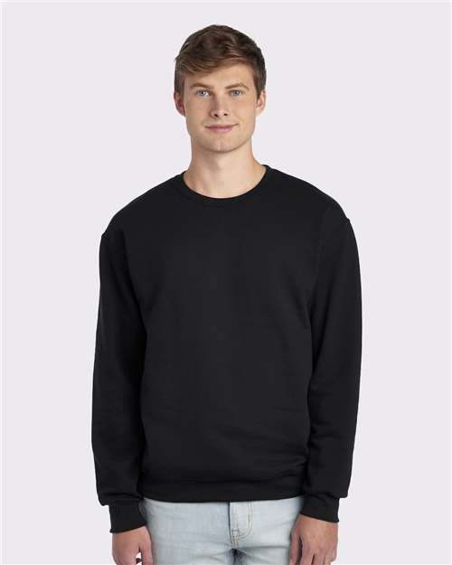 JERZEES Unisex NuBlend® Crewneck Sweatshirt - Black