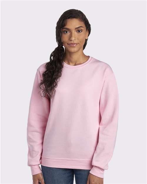 JERZEES Unisex NuBlend® Crewneck Sweatshirt - Classic Pink
