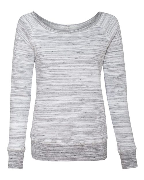 BELLA + CANVAS Women’s Sponge Fleece Wide Neck Sweatshirt