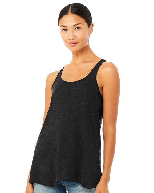 BELLA + CANVAS Women's Flowy Racerback Tank