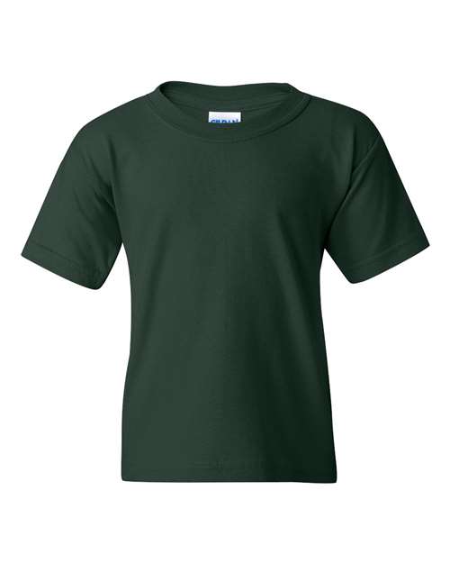 Gildan Youth Heavy Cotton™ T-Shirt - Forest Green