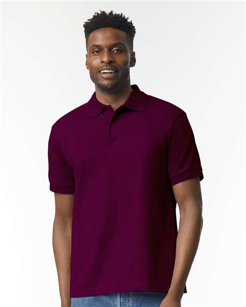 Gildan Unisex DryBlend® Jersey Polo - Maroon