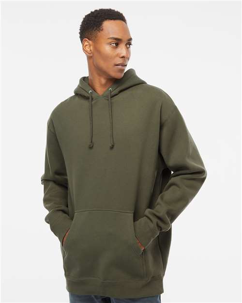 Independent Trading Co. Unisex Heavyweight Hooded Sweatshirt - Army