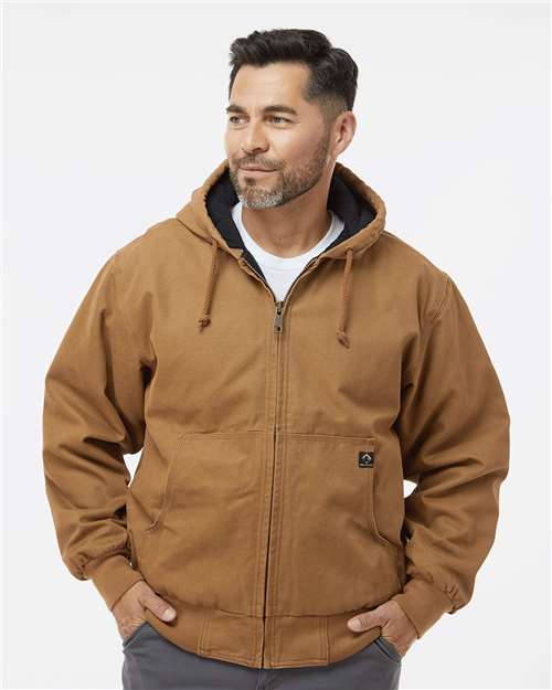 DRI DUCK Men's Cheyenne Boulder Cloth™ Hooded Jacket with Tricot Quilt Lining