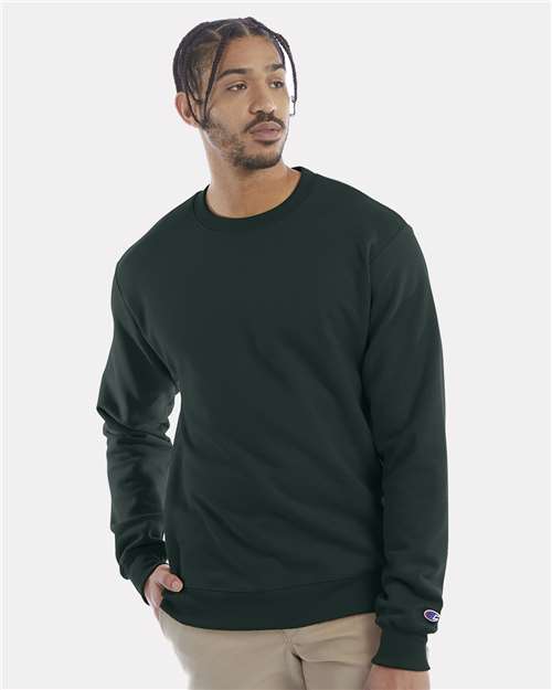 Champion Unisex Powerblend® Crewneck Sweatshirt - Black