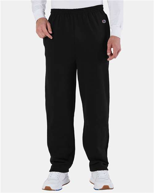 Champion Men's Powerblend® Open-Bottom Sweatpants with Pockets