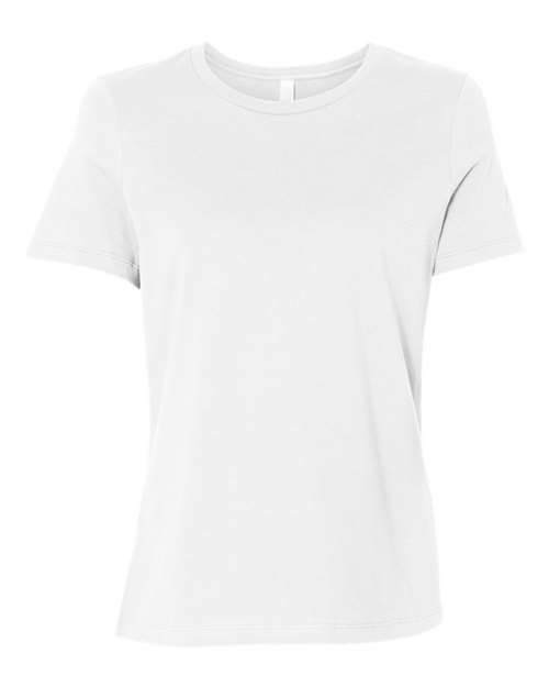 BELLA + CANVAS Women’s Relaxed Jersey Tee - White