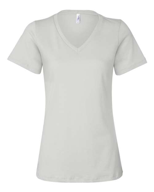 BELLA + CANVAS Women’s Relaxed Jersey V-Neck Tee