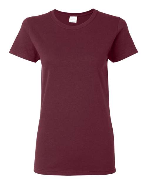 Gildan Women's Heavy Cotton™ T-Shirt - Maroon