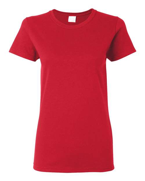 Gildan Women's Heavy Cotton™ T-Shirt - Red