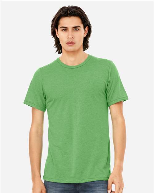 BELLA + CANVAS Triblend Tee - Green Triblend