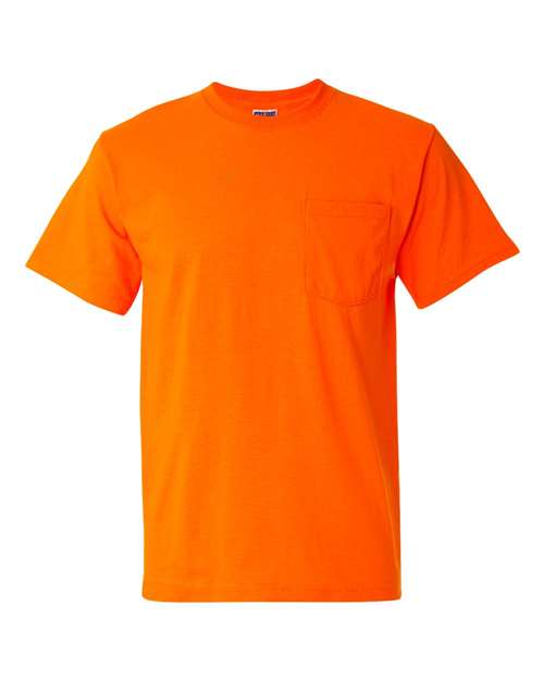JERZEES Unisex Dri-Power® 50/50 Pocket T-Shirt