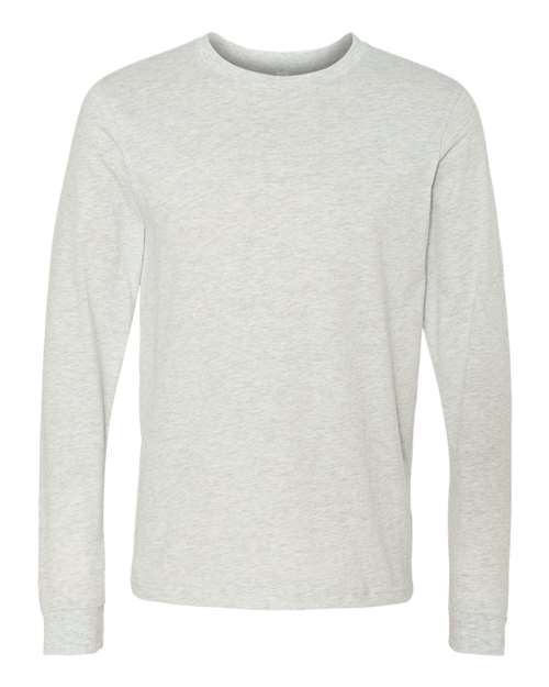 BELLA + CANVAS Unisex Jersey Long Sleeve Tee - Ash