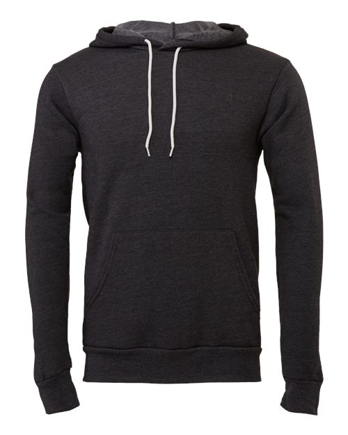 BELLA + CANVAS Unisex Sponge Fleece Hoodie Sweatshirt - Ash